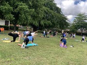Yoga in the Park Jim Ward
