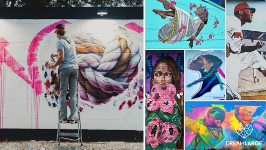 Rosemary District mural montage