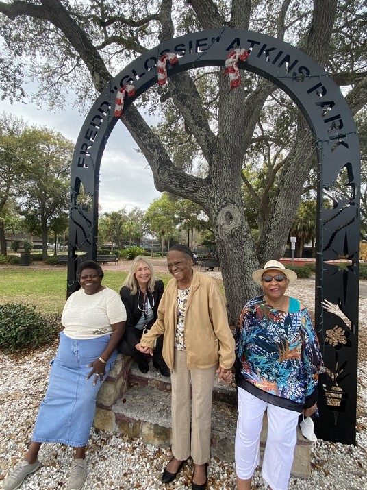 Fredd Atkins Park - Archway entrance