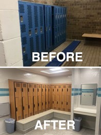 Arlington Park locker room renovation