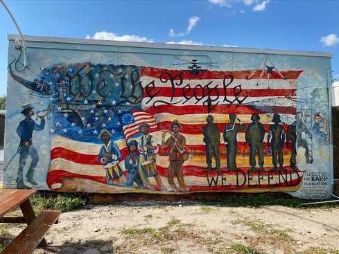 VFW mural