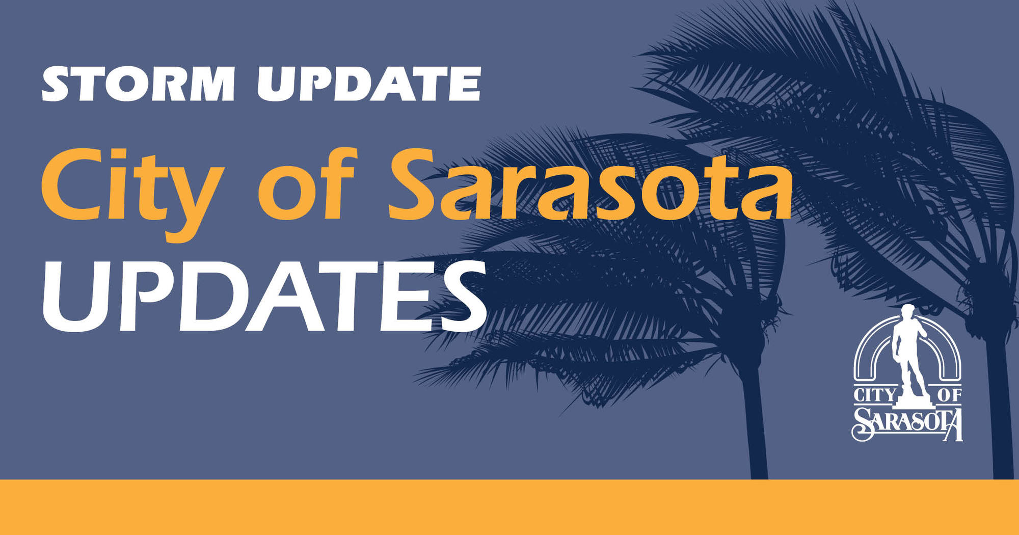 Storm Update - City of Sarasota