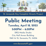 St. Armands Complete Streets public meeting 