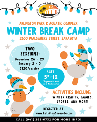 Arlington Park Winter Break Camp 2023