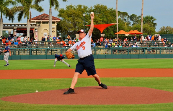 Steve Cover - ceremonial pitch