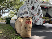 Yard waste - paper bags