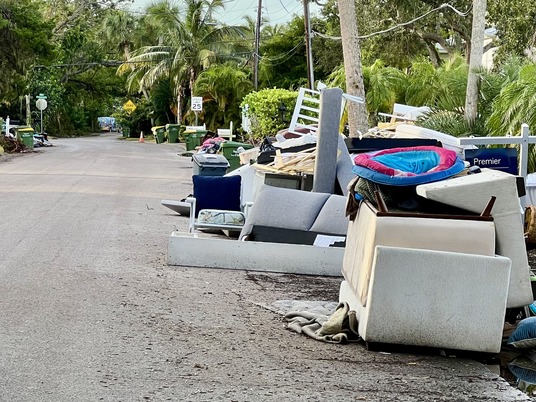 Hurricane Helene - storm debris