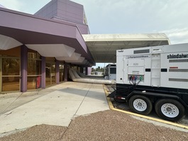 VW with pump truck