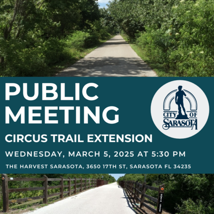 Circus Trail Extension public meeting notice