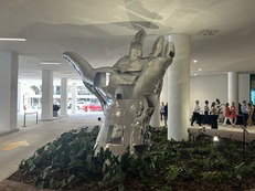 Touch public art unveiling