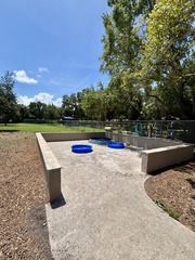 improved water area dog park arlington park