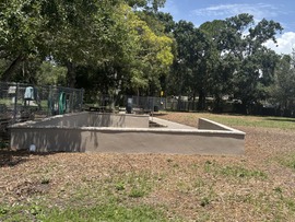 improved dog park at Arlington park