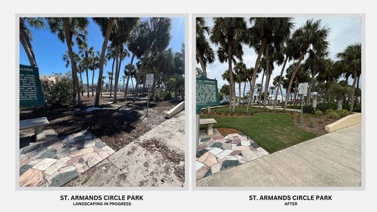 St. Armands Circle restoration