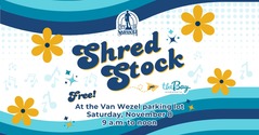 Shred Stock banner with date