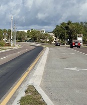N. Tamiami Trail - lanes reopened Dec 2025