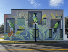 niche art mural dedication