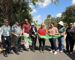 Alderman MURT extension ribbon-cutting