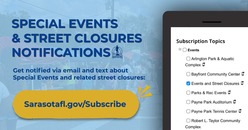 Special Events notices