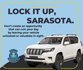 Lock it up, Sarasota