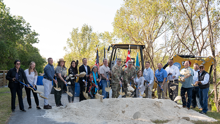 Groundbreaking for the Biscayne Bay Coastal Wetlands - Cutler Wetlands Component