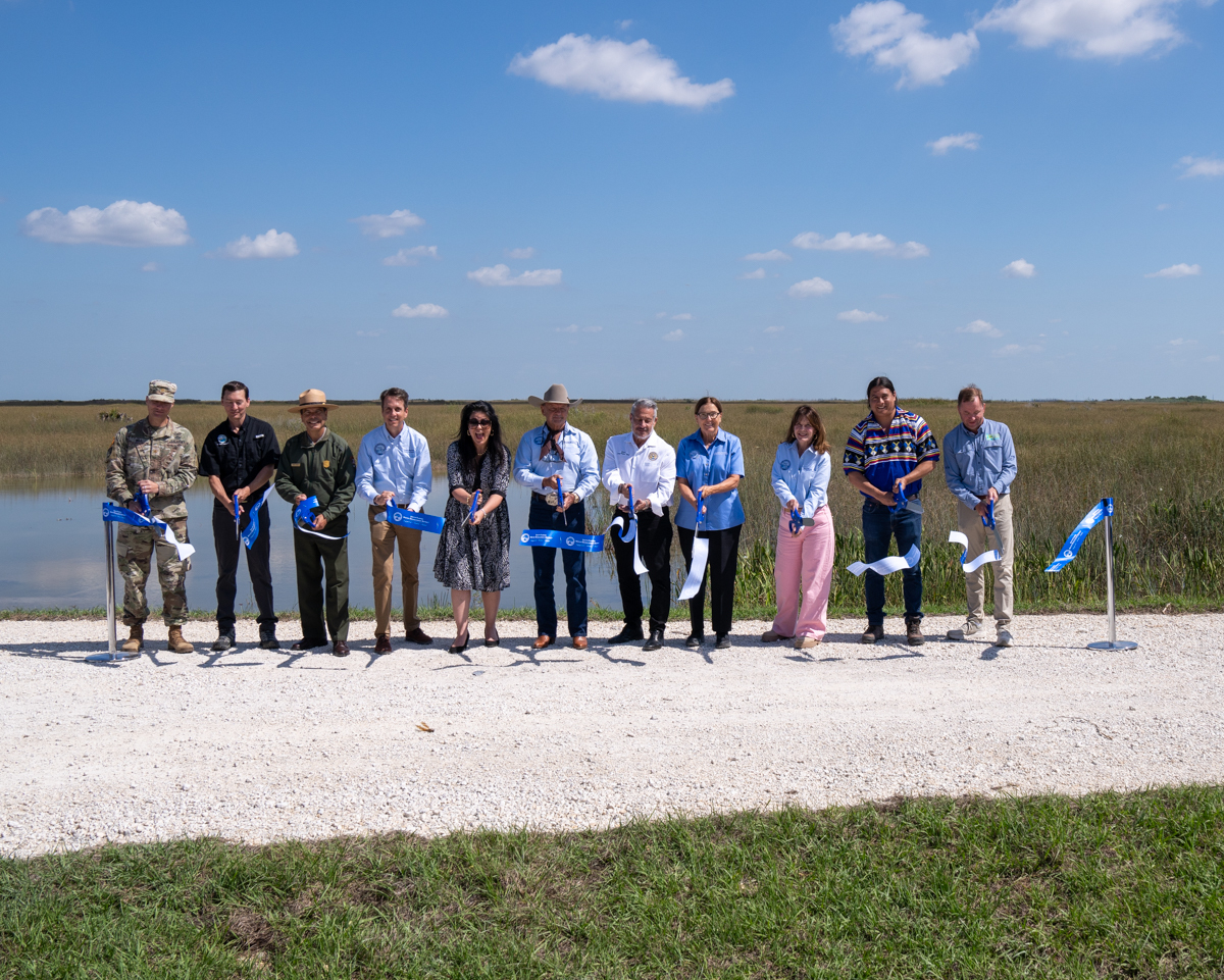 CEPP New Water Seepage Barrier Wall Project Ribbon Cutting