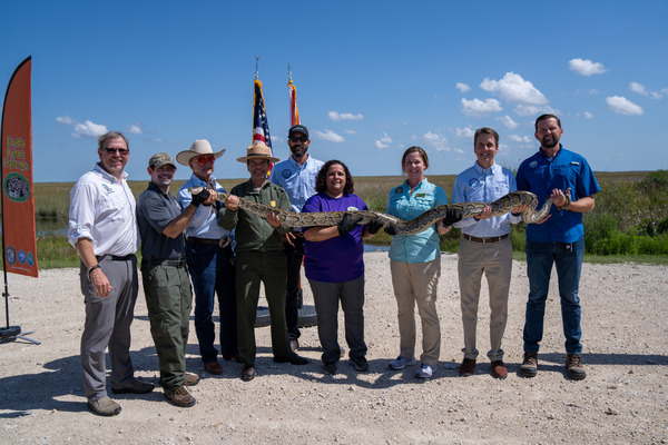 2025 Florida Python Challenge Media Day