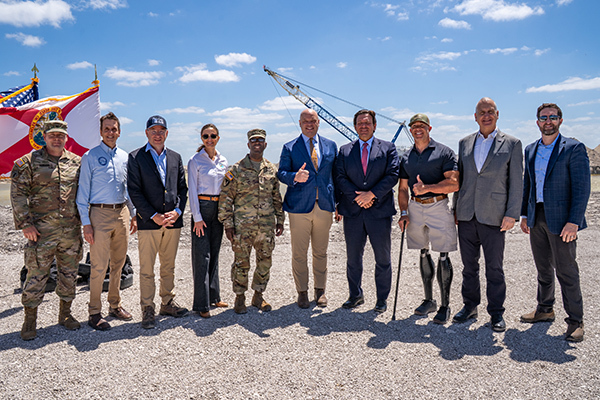 Group at the Landmark Agreement in Action - Accelerating the EAA Reservoir Project