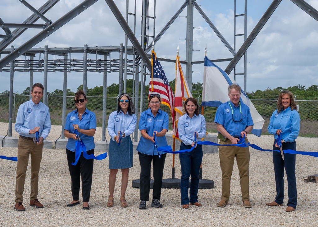 Ribbon Cutting For the Lake Trafford Tower Project