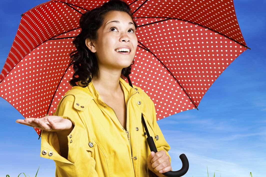 Watch the weather, wait to water