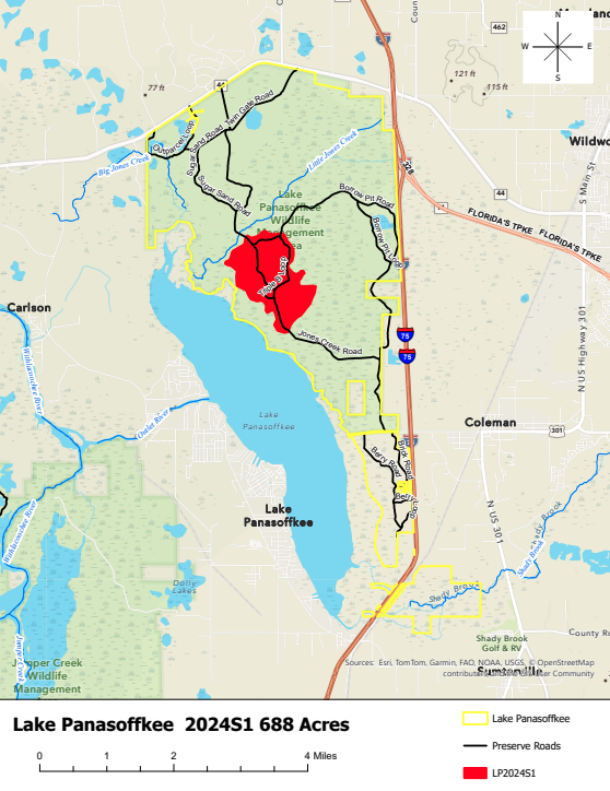 Prescribed Burn Map