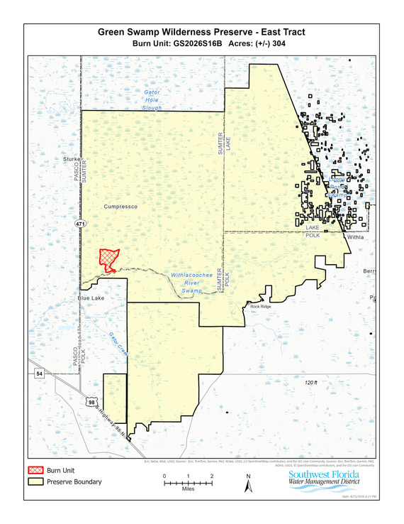 burn area