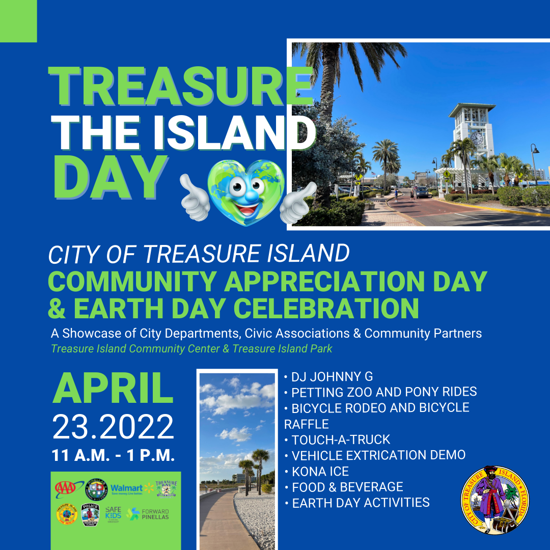 Treasure Island Community Appreciation Day and Earth Day Celebration