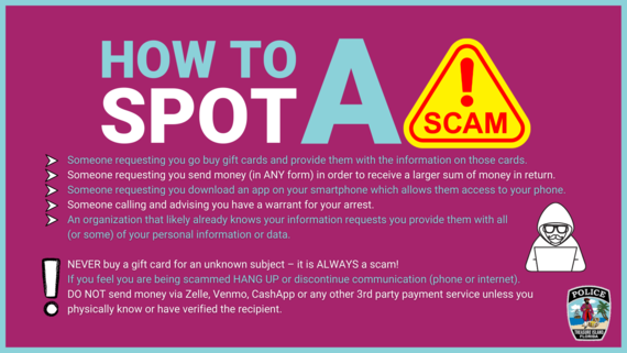 How To Spot a Scam