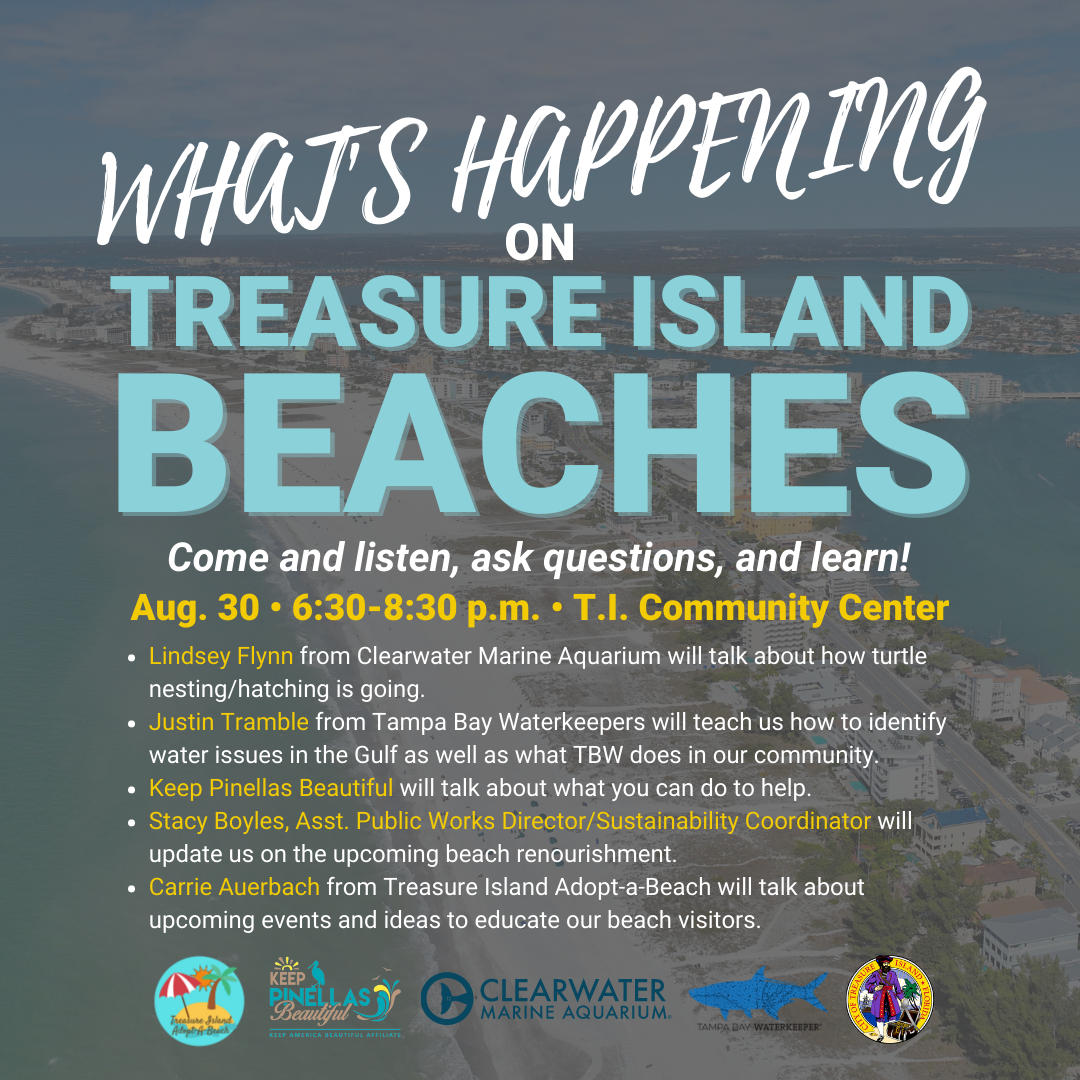 What's Happening on Treasure Island Beaches