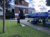 Treasure Bay Golf and Tennis with a table at St Petersburg College Anniversary party