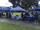 Treasure Bay Golf and Tennis with a table at St Petersburg College Anniversary party