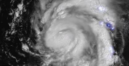 Hurricane Idalia satellite view