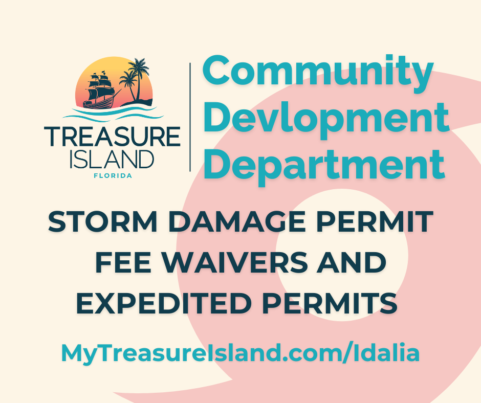 Storm Damage Permit Fee Waivers & Expedited Permits Hurricane Idalia