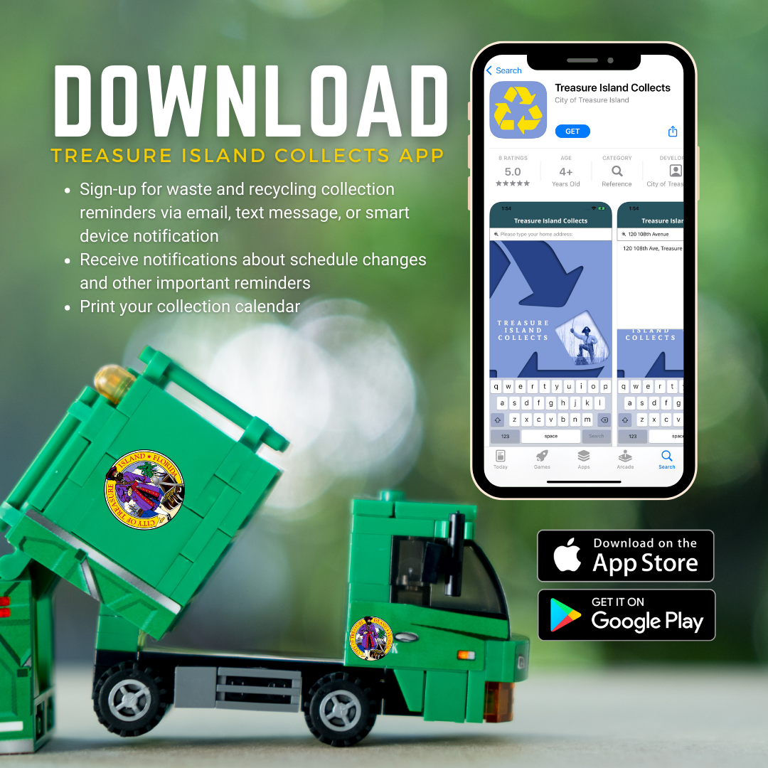 Download the Treasure Island Collects App