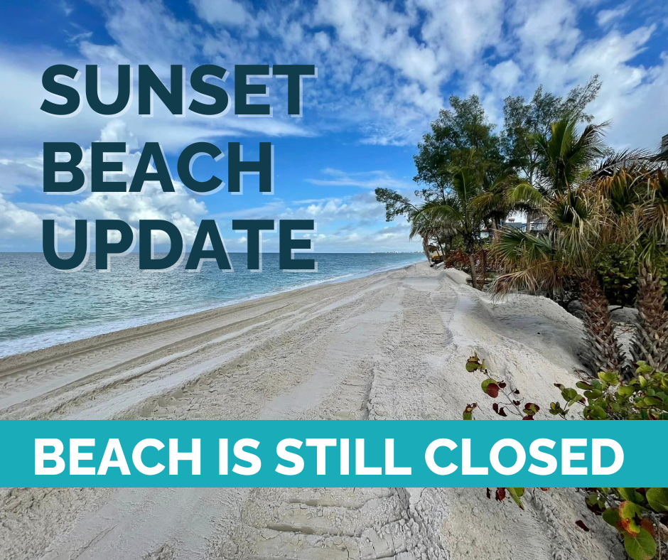 Sunset Beach Dune Restoration Update Beaches Still Closed