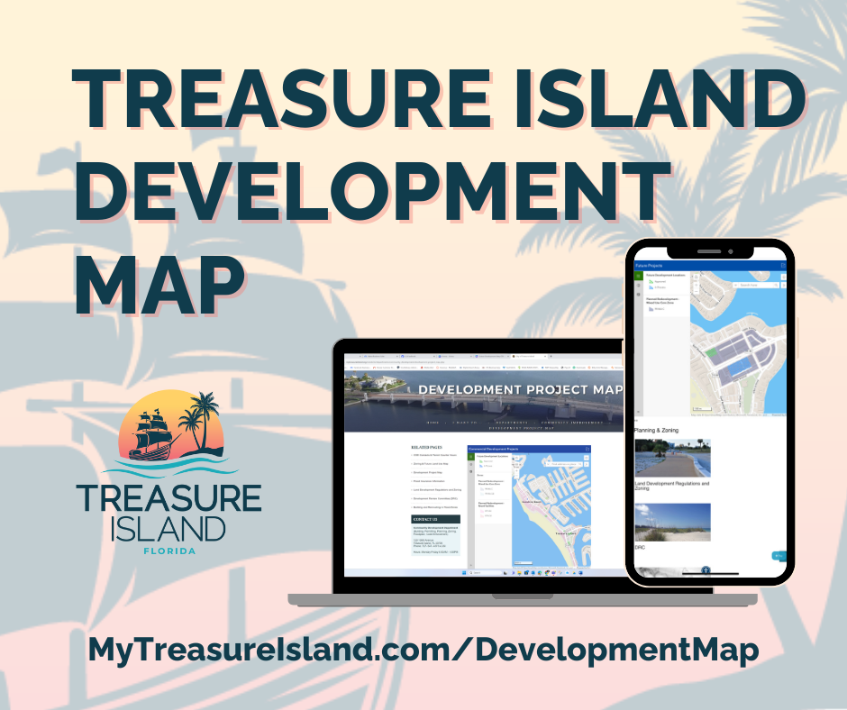Treasure Island Devlopment Map