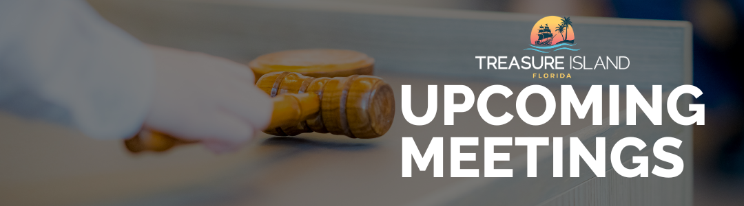 Upcoming meetings in Treasure Island
