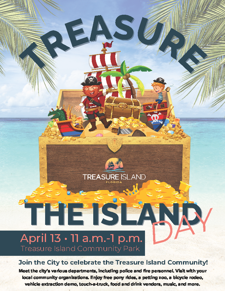 Treasure the Island Day. Treasure Island's Community Apprecation Day