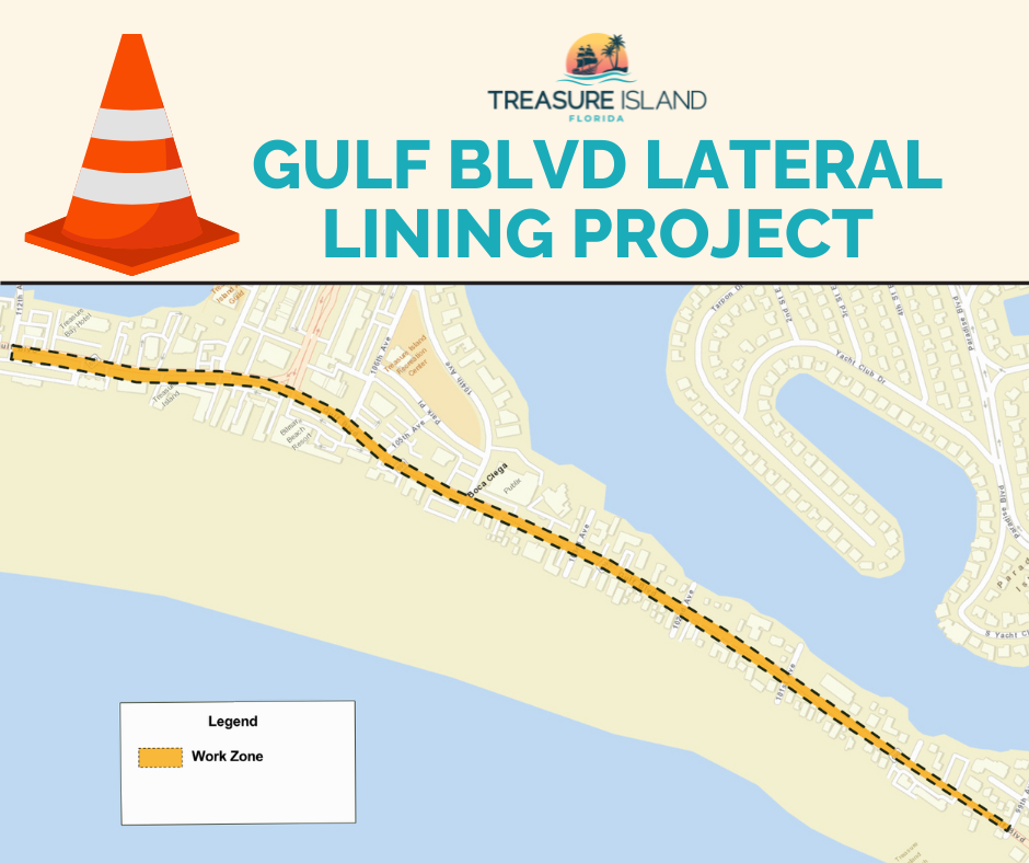 Gulf Blvd. lateral lining project