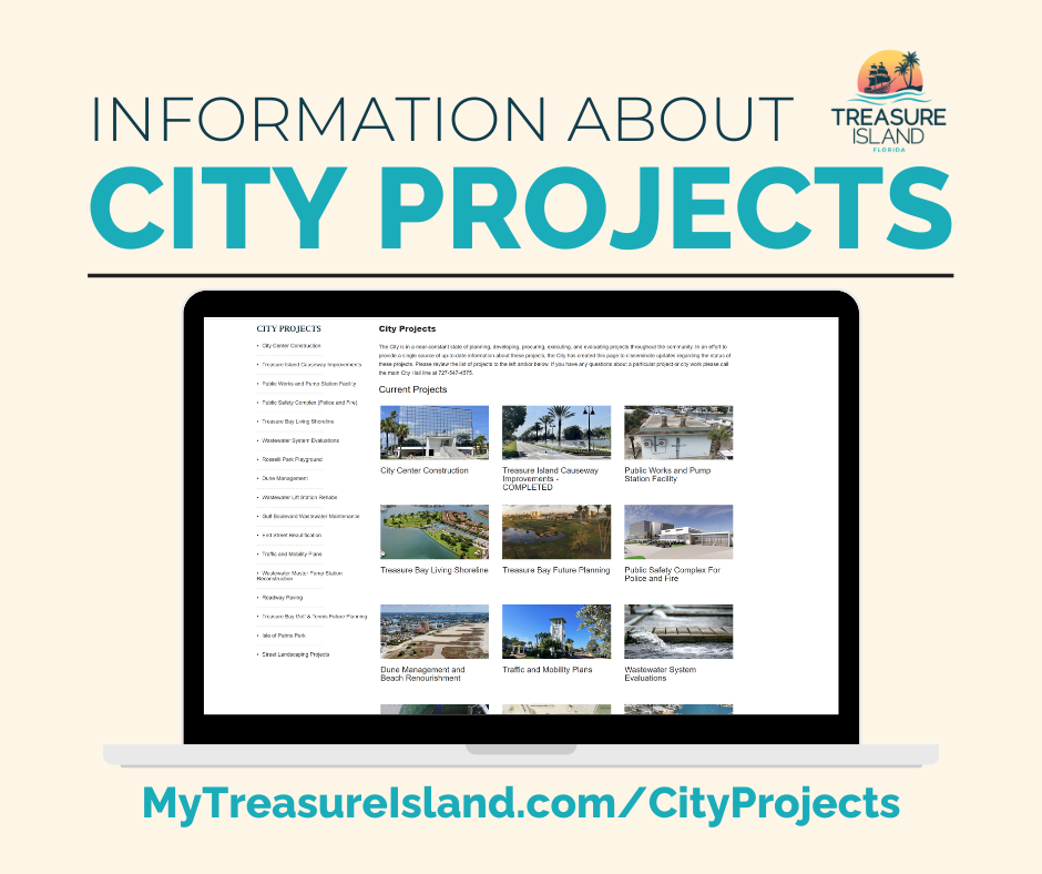 Information about city projects 