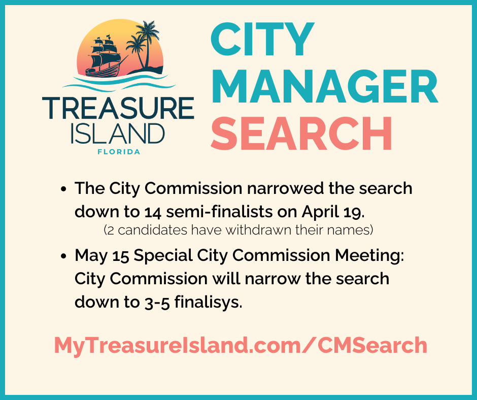 City Manager Search update