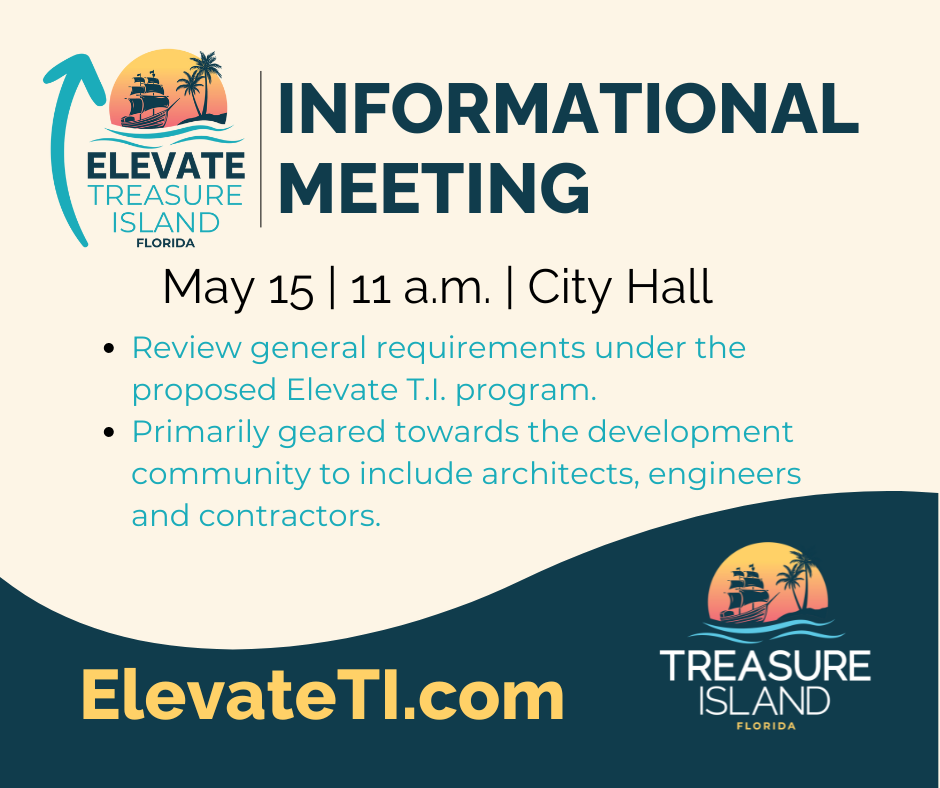 Elevate TI informational meeting on May 15 at 11 a.m. at City Hall