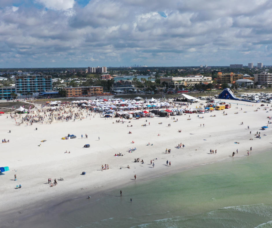 2023 Sanding Ovations Aerial Looking East
