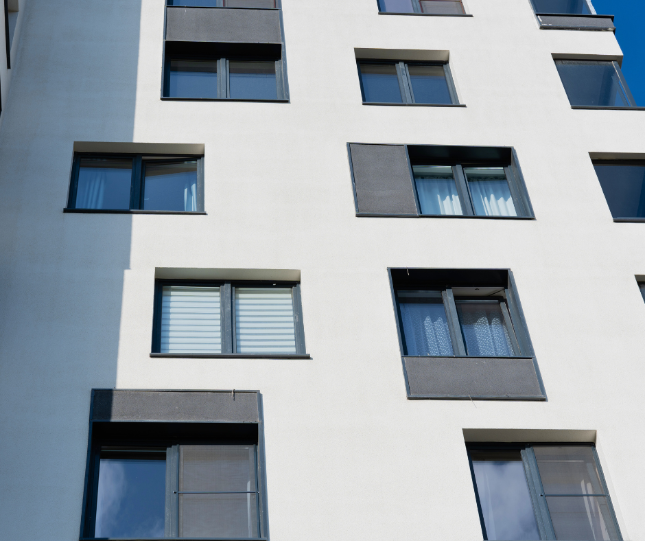 Side of a Condo Building