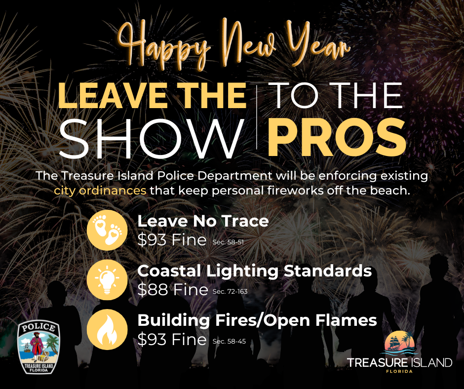 Leave the fireworks show to the pros